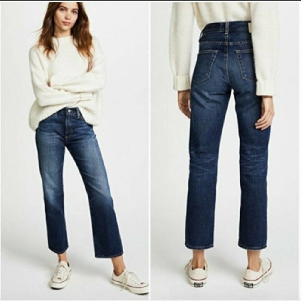 AG-ED Denim The Rhett Vintage High-waisted Straight In 11 Years Jubilee 30R